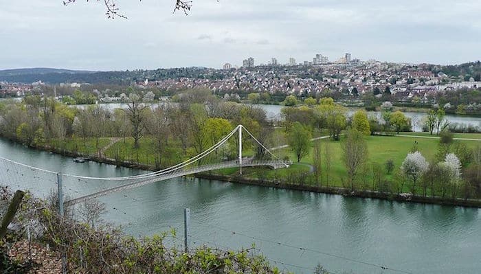 Neckar in Stuttgart